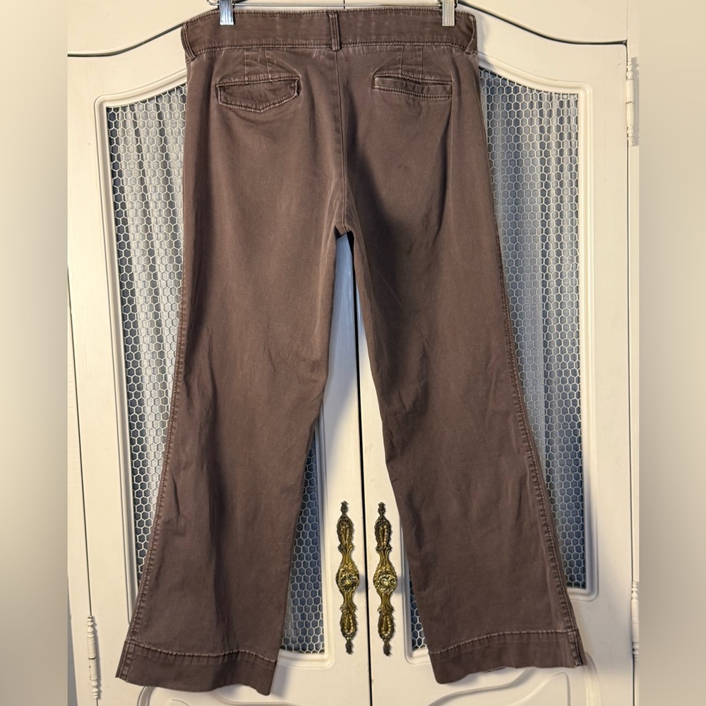 Dockers Casual Brown “Banish The Blah & Bring On The Wow”Pant Women’s Size 8P - Picture 4 of 7